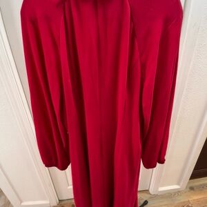 Maggie London, Red long dress, 20W